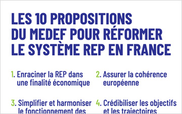 Refonder le système rep : les 10 propositions du Medef