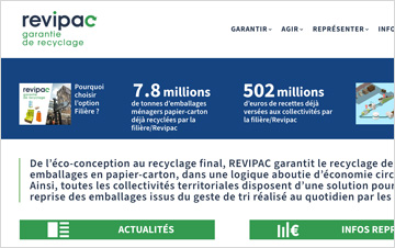 Le site internet de Revipac fait peau neuve