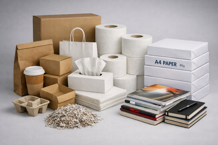 Bilan COPACEL 2025 : exempes de products en papier et carton