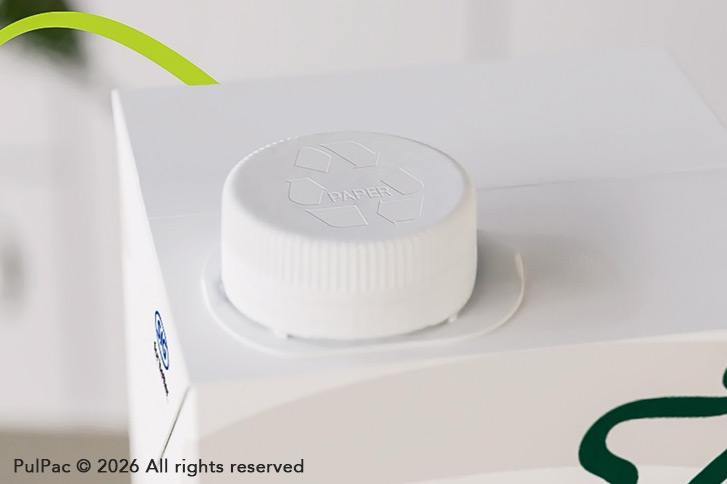 PullPac, bouchon en cellulose moulée